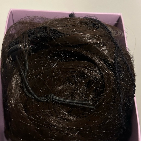 Insert Name Here Sammy Dark Brown Hair Bun Extension - Picture 4 of 5